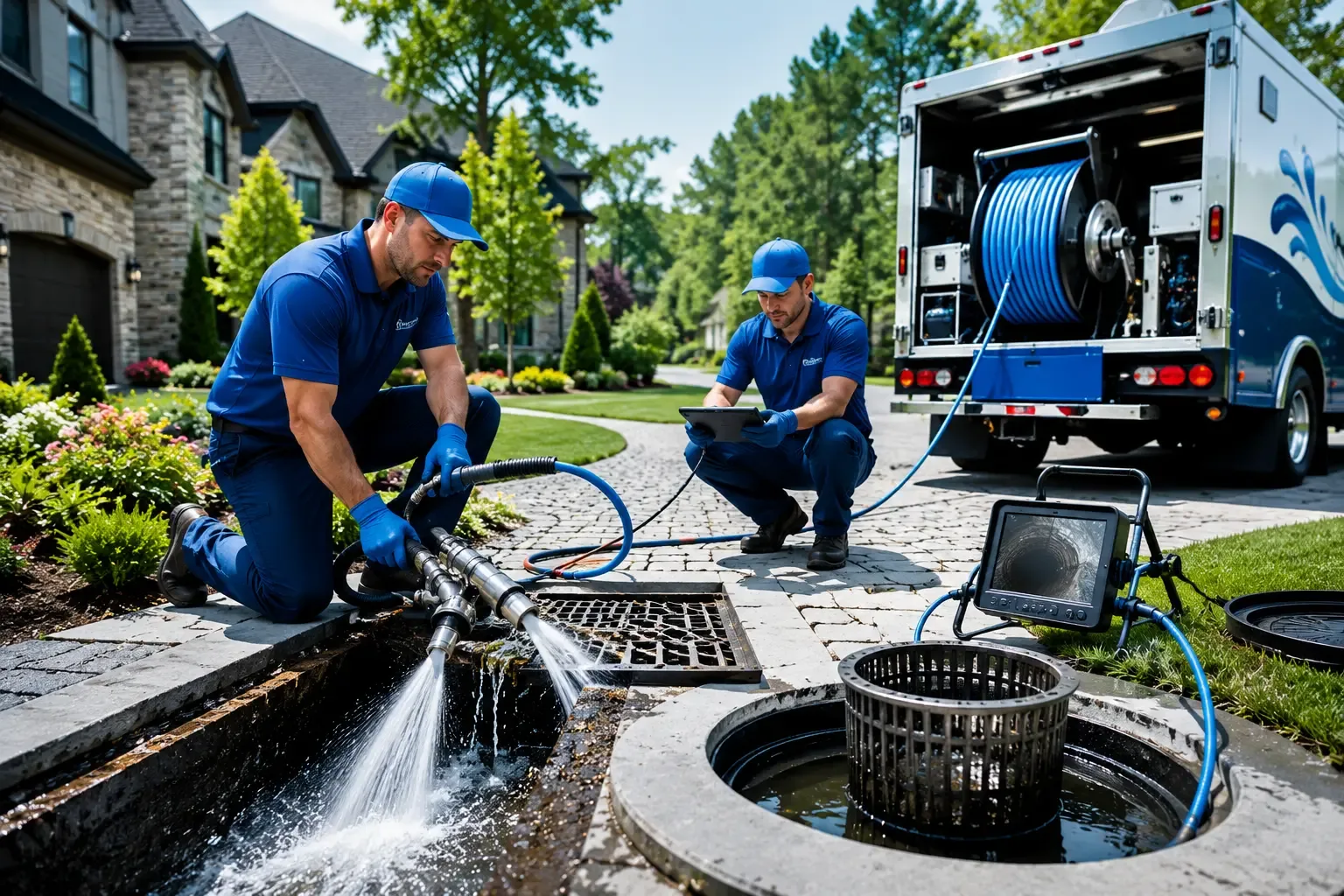 Local outdoor drain cleaning professionals in Wilton, ME
